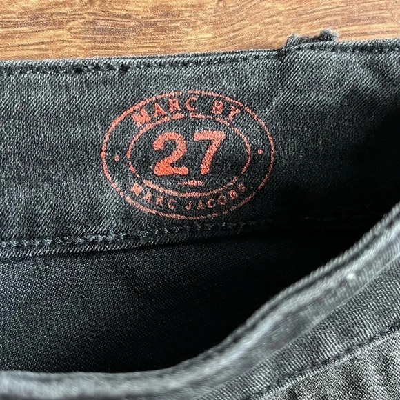Marc by Marc Jacobs Black Skinny Jeans w/strip - Picture 8 of 14